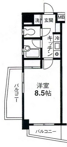 ヴェールコリーヌの間取り