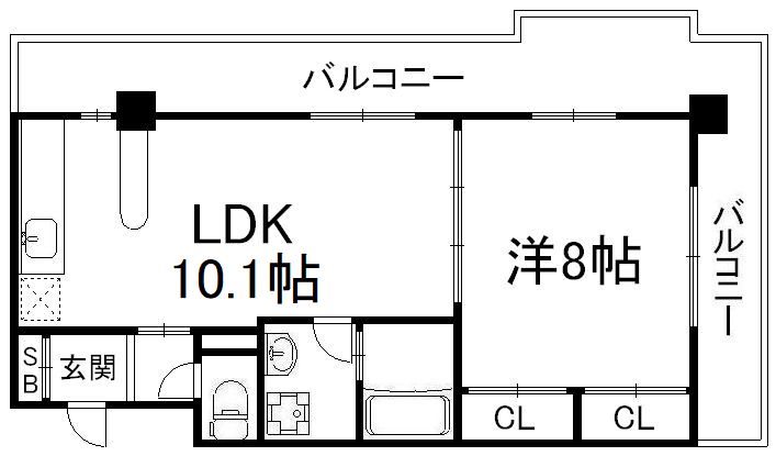 ヴァンボヌールの間取り