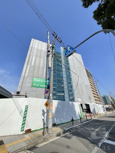 大阪市浪速区浪速西のマンションの建物外観