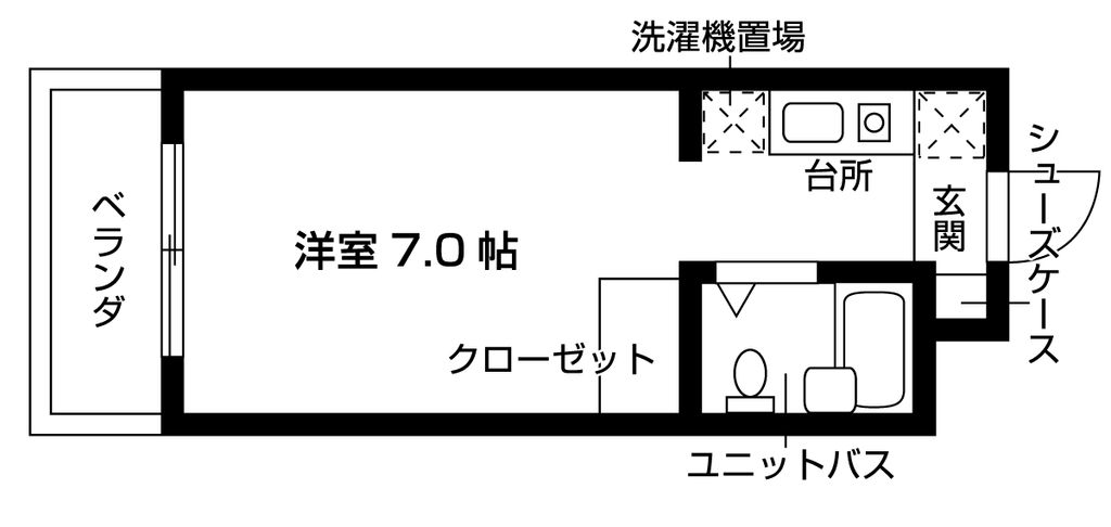 ジョアメゾン神里の間取り