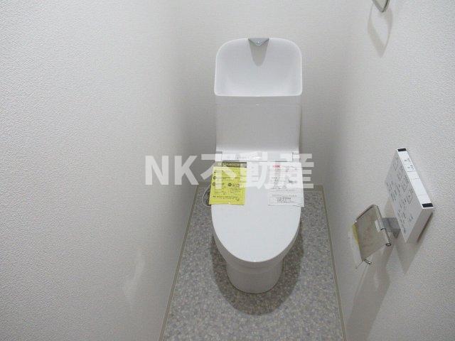 トイレ　ゆったりとした空間のトイレです
