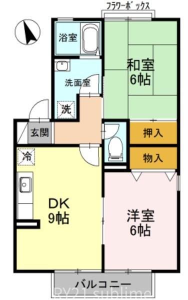 ファミールシャトーの間取り