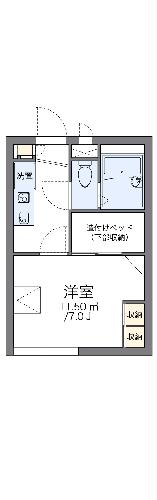 レオパレスアークの間取り