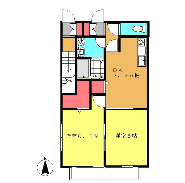 フェアホルムＡ棟の間取り