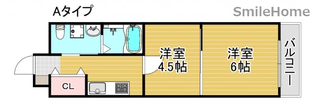 moco-5の間取り