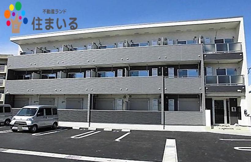 安城市今池町のアパートの建物外観