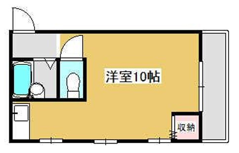 サニーキューブNの間取り