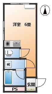 白石ビルの間取り