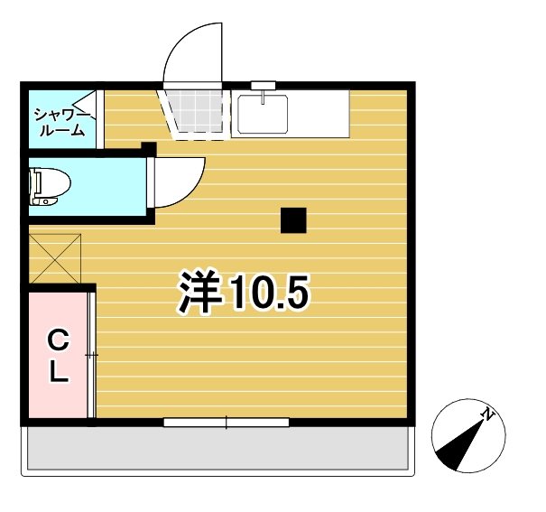 グリーン希望の間取り