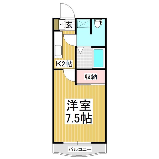 リッチ池田の間取り