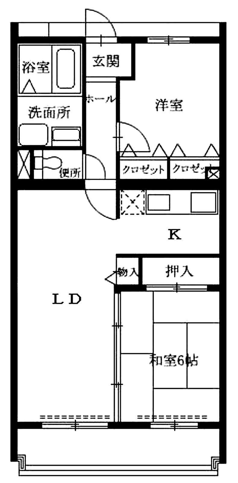 ディーズコートの間取り