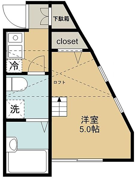 アメリカンリバティー所沢25の間取り