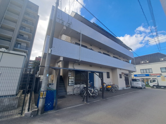 松山市南町のマンションの建物外観