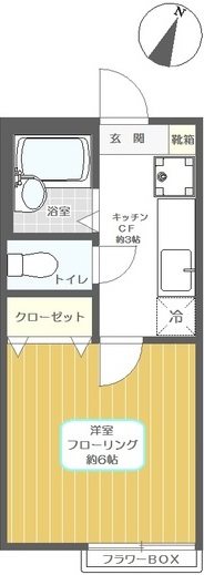 メゾンハピネス石井IIの間取り