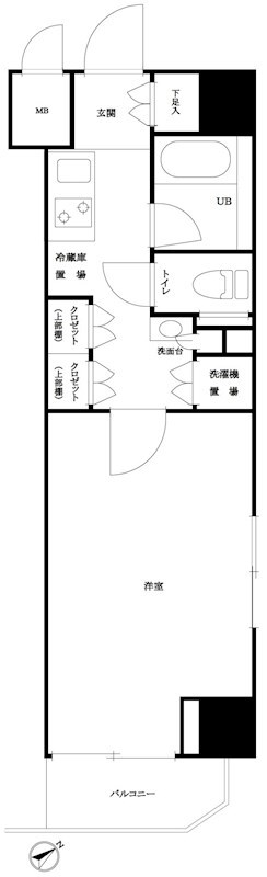 ルーブル浜松町の間取り