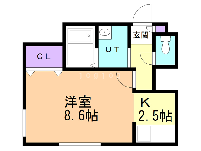 アンダーズ苫小牧栄町の間取り