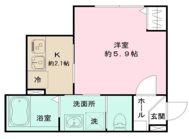 TOKIWADAI MANSIONの間取り