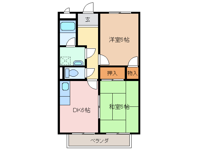 サープラスIIときわの間取り