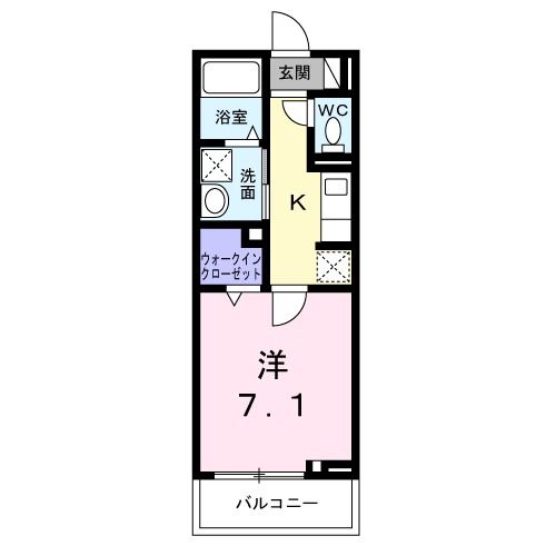 アプロディール新横浜の間取り