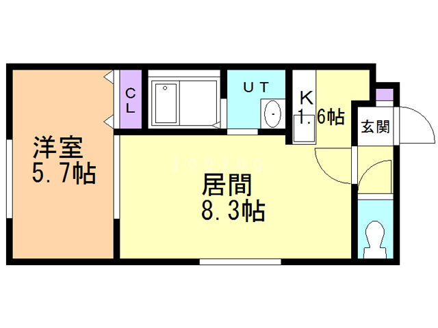 リージェントＮ札幌の間取り