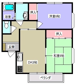 グレデュースの間取り