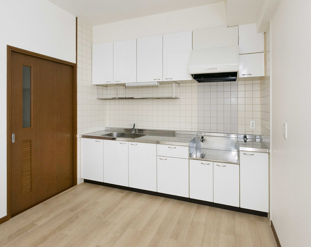 キッチン　収納充実のキッチンです