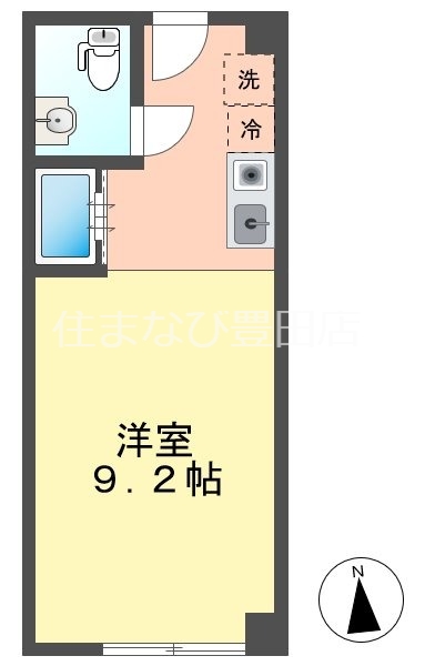 センテナリオホソヤの間取り