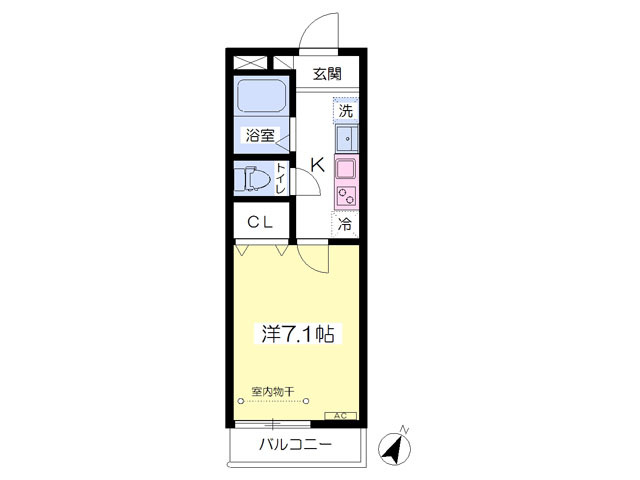 ルピナス成島の間取り