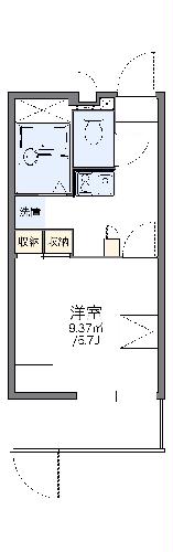 レオパレスエル　カルチェの間取り