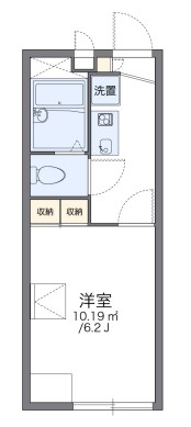 【横浜市瀬谷区下瀬谷のアパートの間取り】