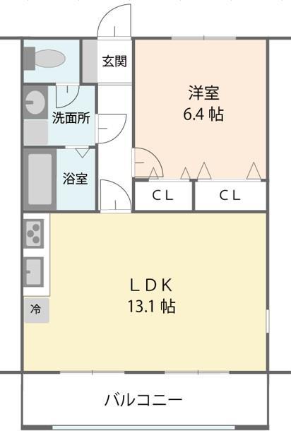 コージンハウス守谷の間取り