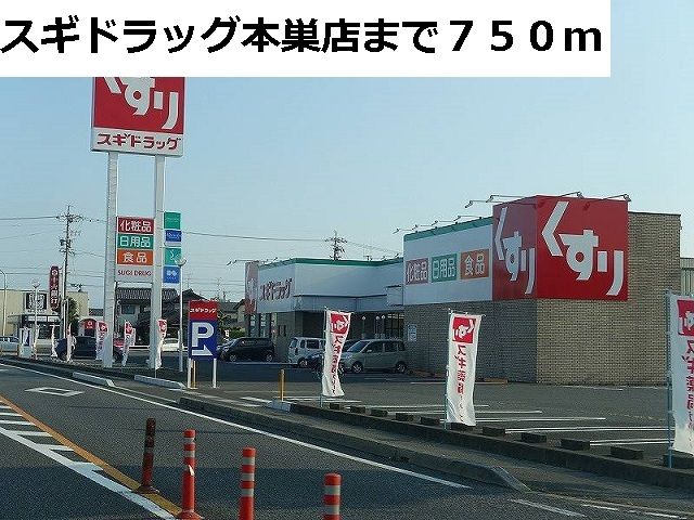 ドラックストア　スギドラッグ本巣店（ドラッグストア）まで750m