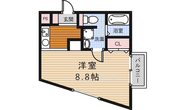 サンロイヤル柴原の間取り