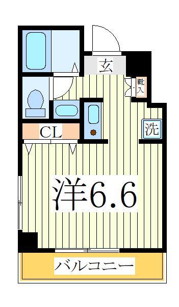 我孫子市本町のマンションの間取り