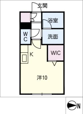 グランジュッテ桑名駅前の間取り