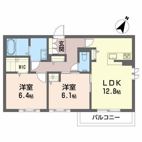 ［シャーメゾン］カーサ・プレミオの間取り