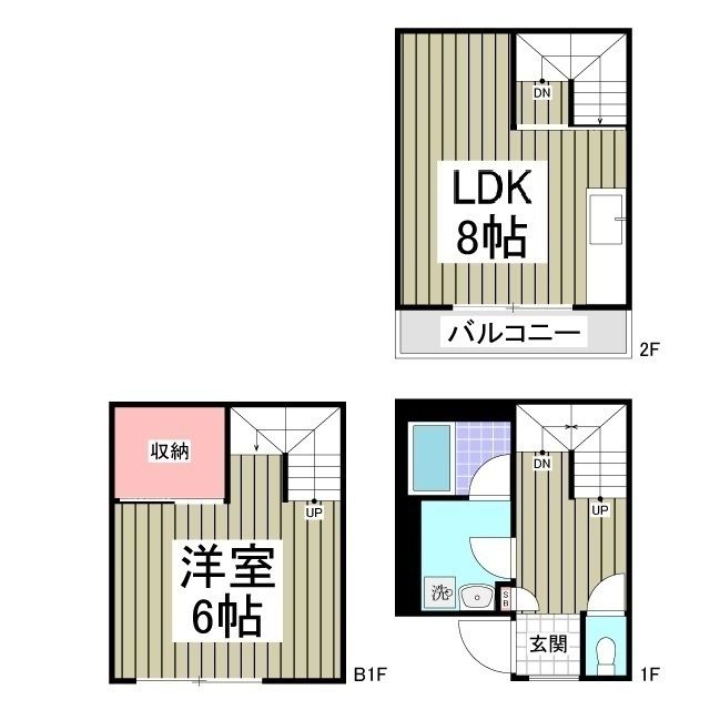 ルナサテラートの間取り