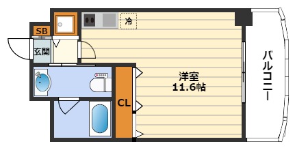 ARISTO扇町（旧コンフォリア扇町）の間取り