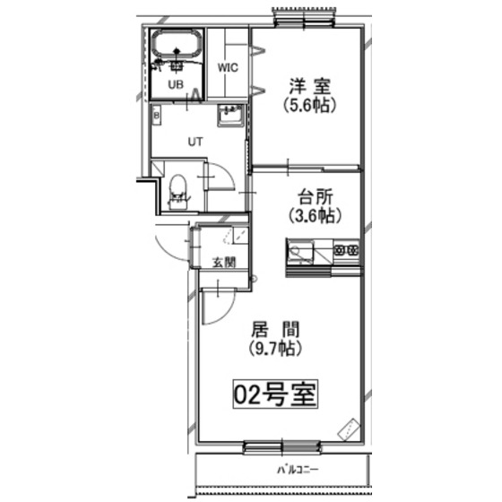 ピュアライト松川の間取り