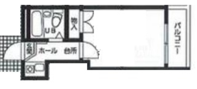 パレス等々力六番館の間取り