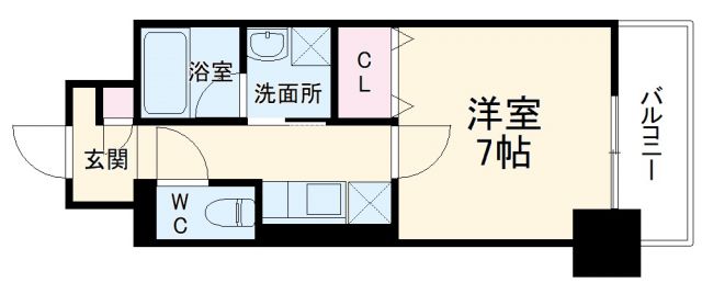 RAFFLE OZONEII -South Garden-の間取り