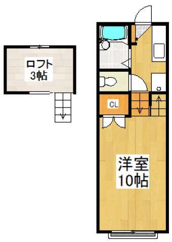 パインハイムの間取り