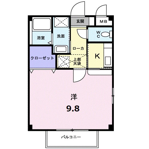 ソレアード　パラッツオの間取り