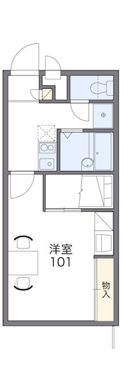 ラポール富士見の間取り