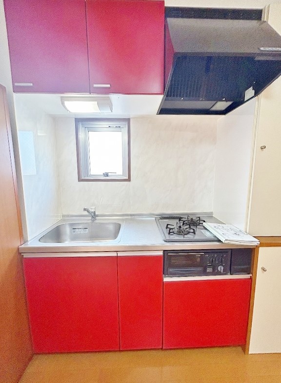 キッチン　★システムキッチングリル付き/２口コンロ★