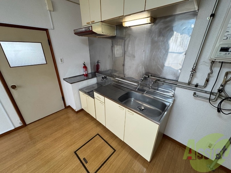 キッチン　キッチンはスペースも広々していて使いやすそうですよ！