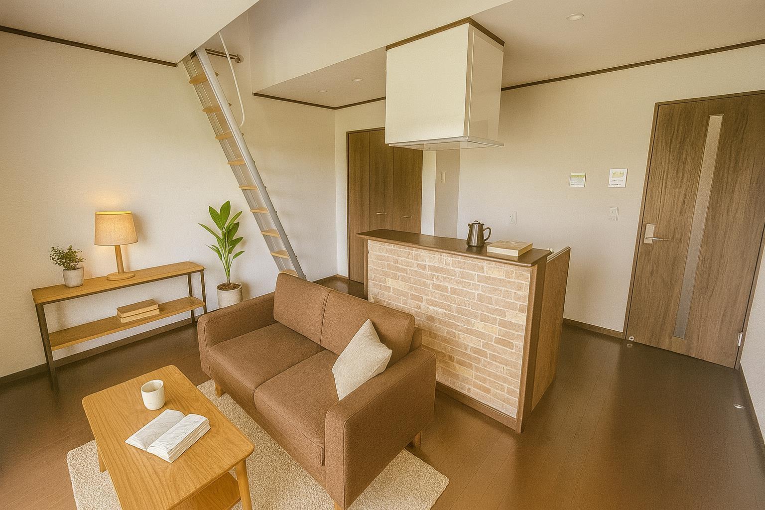 居室・リビング　イメージ写真です（家具等は付いていません）