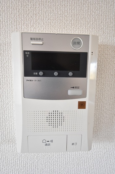 セキュリティ　モニター付きインターホン♪