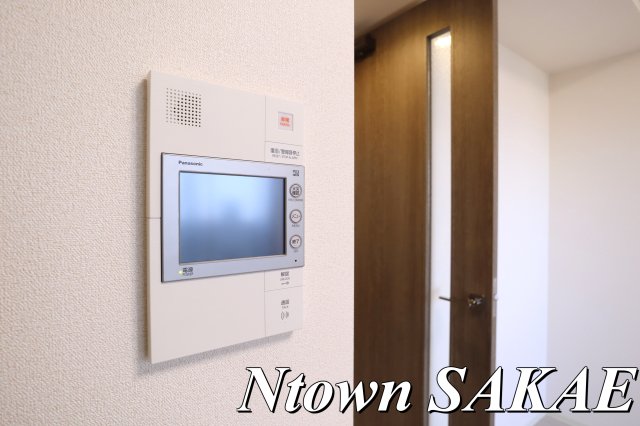 セキュリティ　モニター付きインターホンです