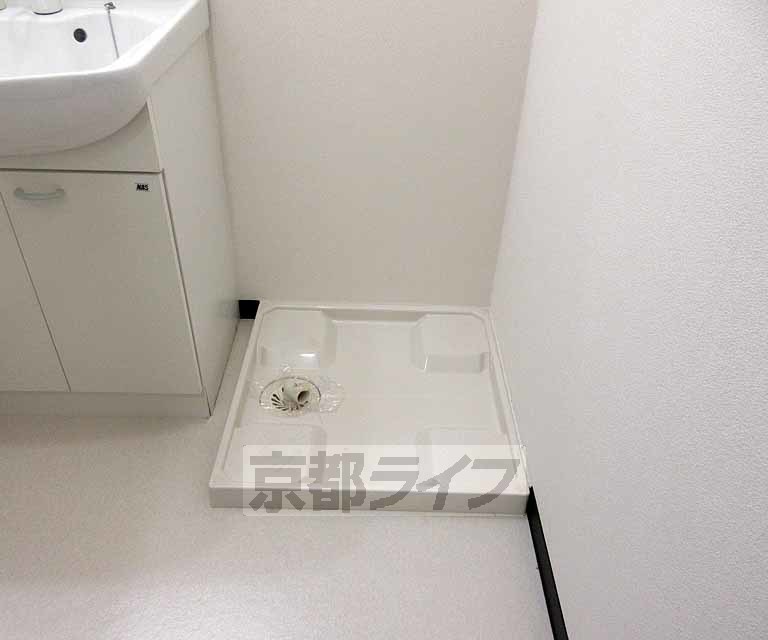 洗面設備　洗濯機置き場